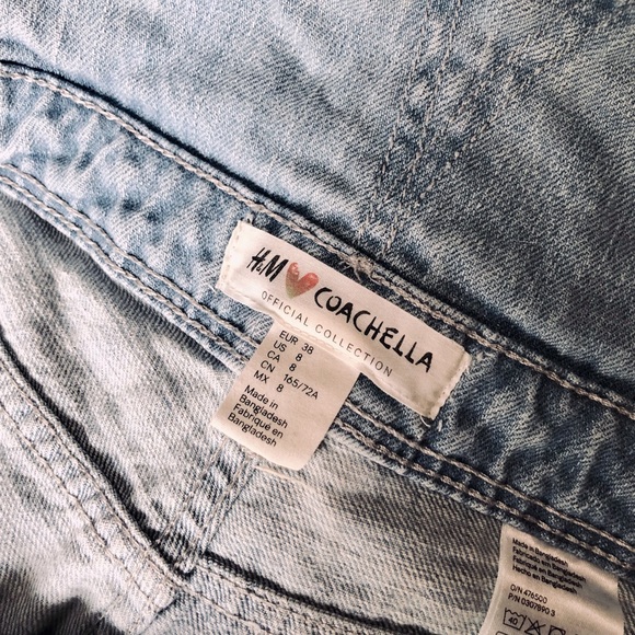 H&M x Coachella overall shorts - Picture 4 of 6